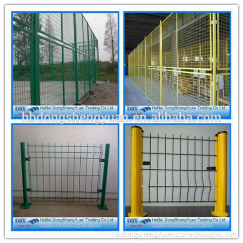 Trade Assurance Easily Assembled PVC Coated or Powder Coated garden fence metal fence panel